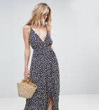Faithfull Exclusive Floral Maxi Dress - Brown
