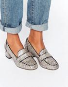 Asos Sprint Heeled Loafers - Multi