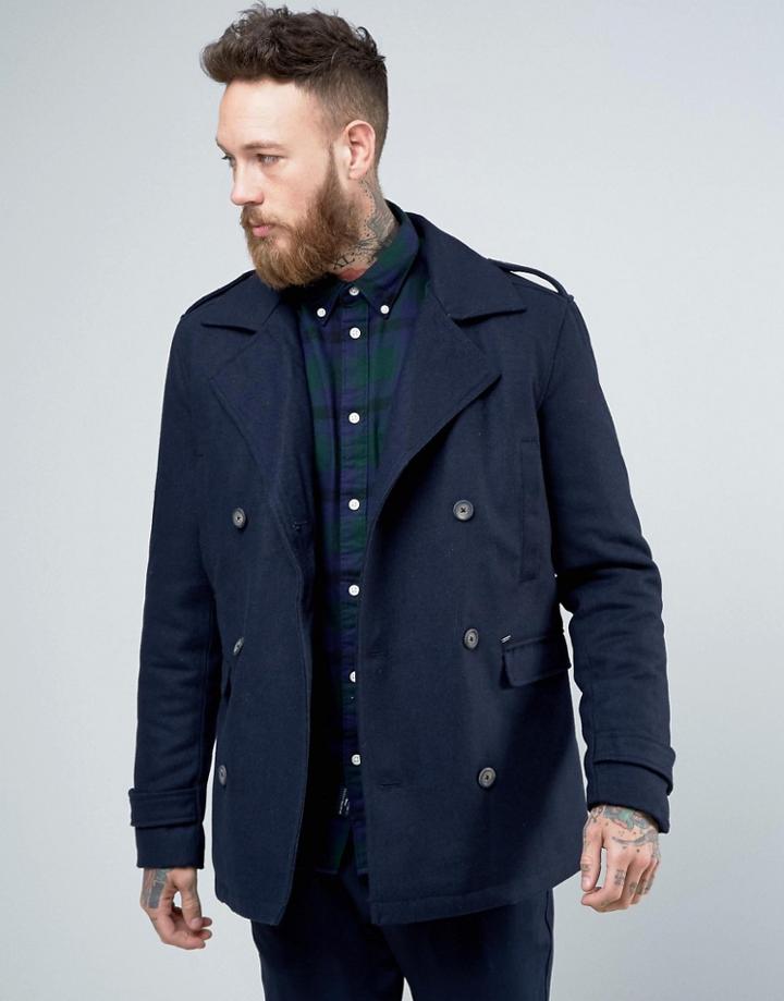 Solid Peacoat - Navy