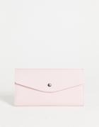 French Connection Large Wallet In Pink-neutral