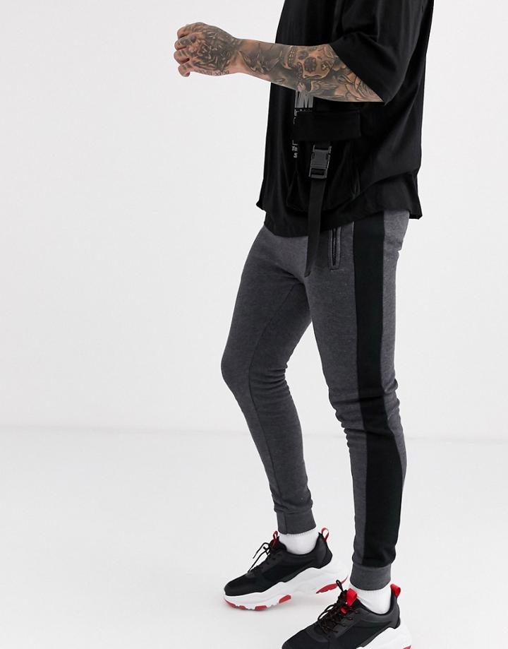 Bolongaro Trevor Ribbed Sweatpants-gray