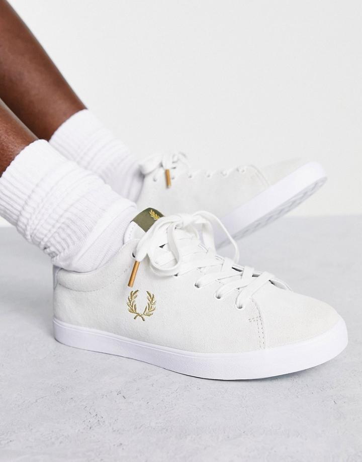 Fred Perry Lottie Sneakers In Suede-multi