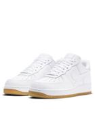 Nike Air Force 1 '07 Sneakers In White/gum