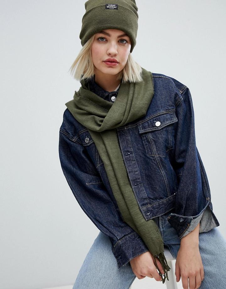 Cheap Monday City Scarf - Green