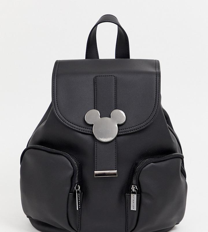 Skinnydip X Disney Black Mickey Mouse Joni Backpack - Black