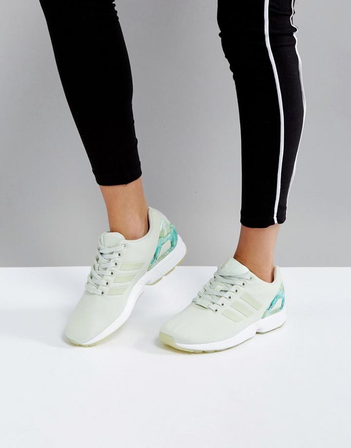Adidas Zx Flux Sneaker - Green