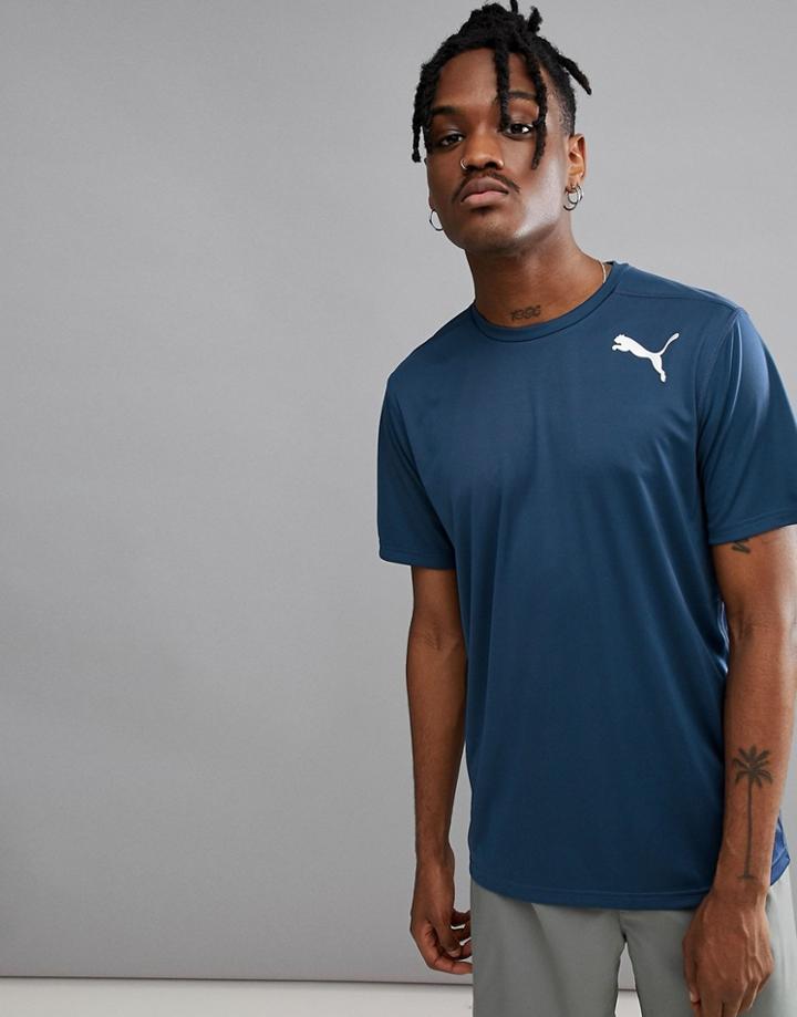 Puma Running Essential T-shirt In Blue 51518524 - Blue