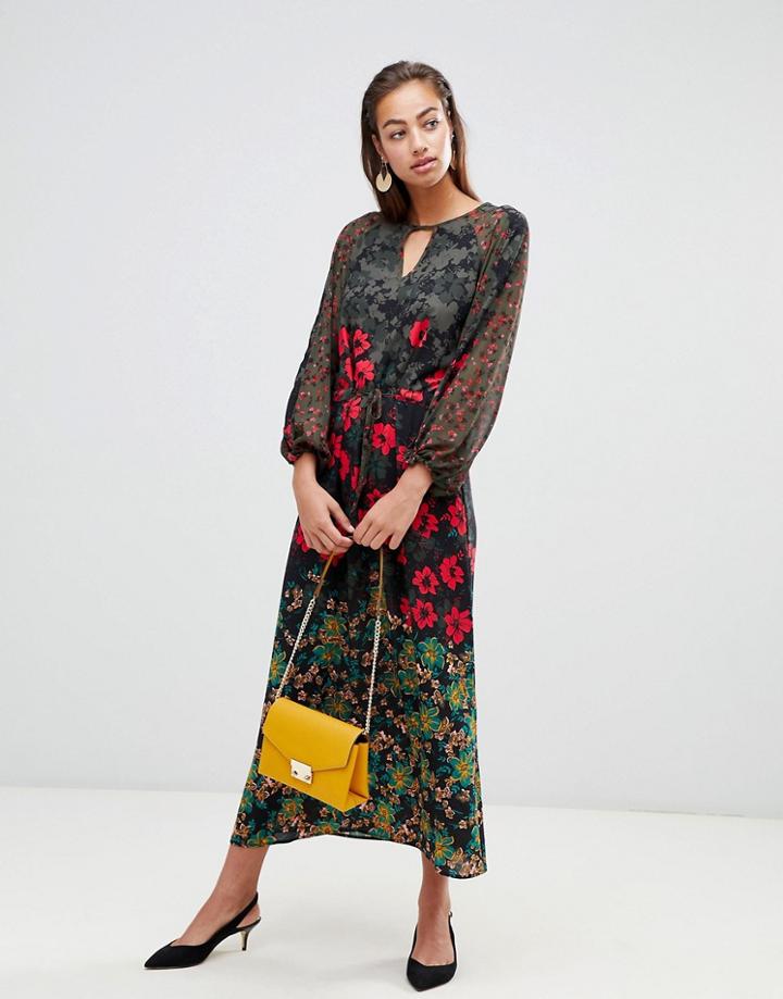 Sisley Floral Maxi Dress - Multi