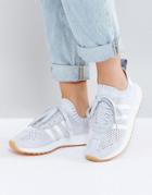 Adidas Originals Flb Primeknit Sneaker In Gray - Gray