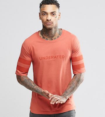 Underated Logo T-shirt - Tan