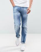 Diesel Larkee-beex Tapered Jeans 084gq - Blue