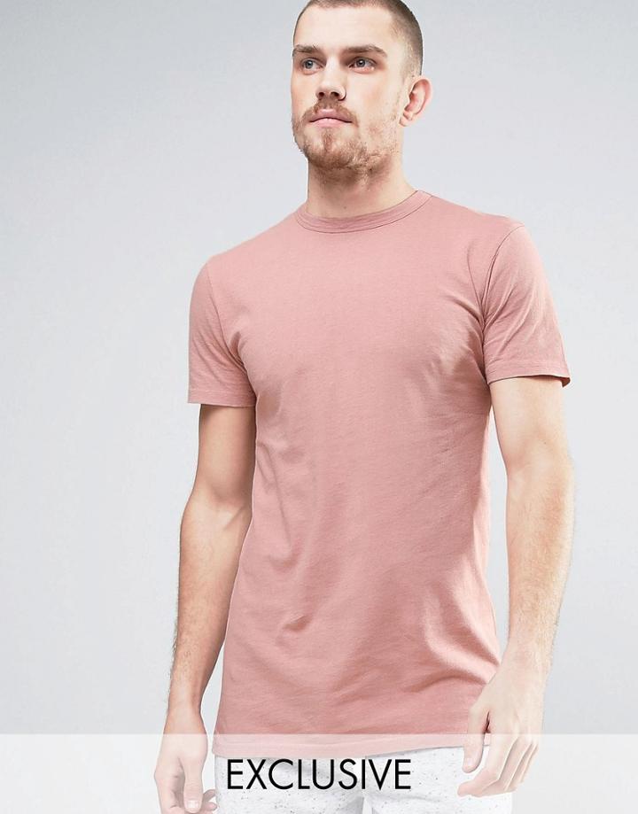 Nocozo T-shirt In Slim Fit - Pink