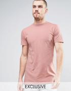 Nocozo T-shirt In Slim Fit - Pink