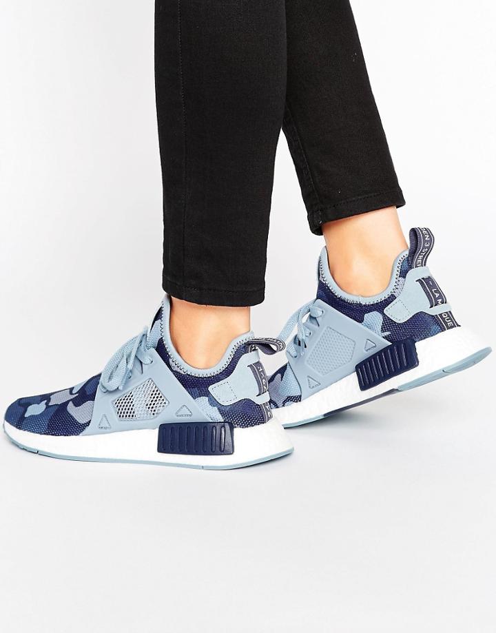 Adidas Originals Midnight Gray Nmd Sneakers - Gray
