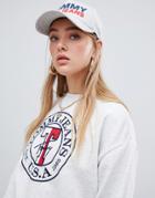 Tommy Jeans Jersey Cap With Flocked Logo - Gray