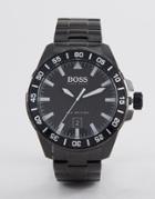 Boss By Hugo Boss Deep Ocean Black Stainless Steel Watch 1513231 - Bla