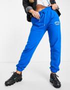 Asos Design Chicago Print Sweatpants-blue