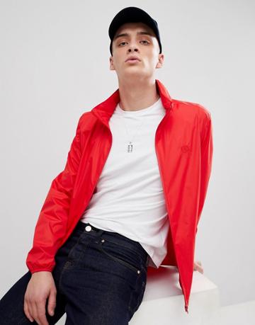 Henri Lloyd Elve Light Shell Jacket In Red - Red