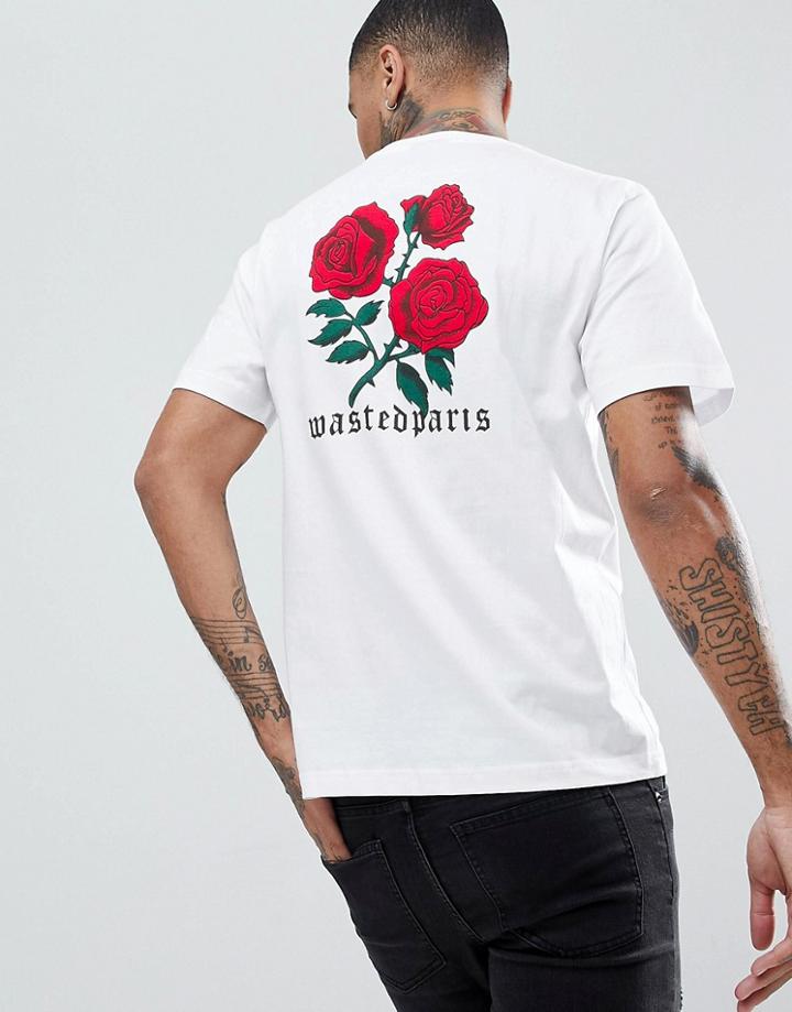 Wasted Paris Amore T-shirt In White - White