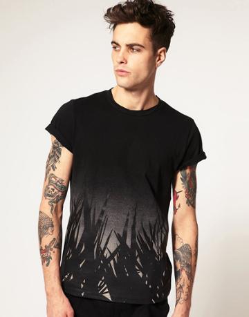 Puma By Hussein Chalayan Palm Print T-shirt - Black