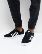 K-swiss Court Cheswick Sde Sneakers In Black - Black