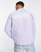 Jack & Jones Coach Jacket In Lavender-purple