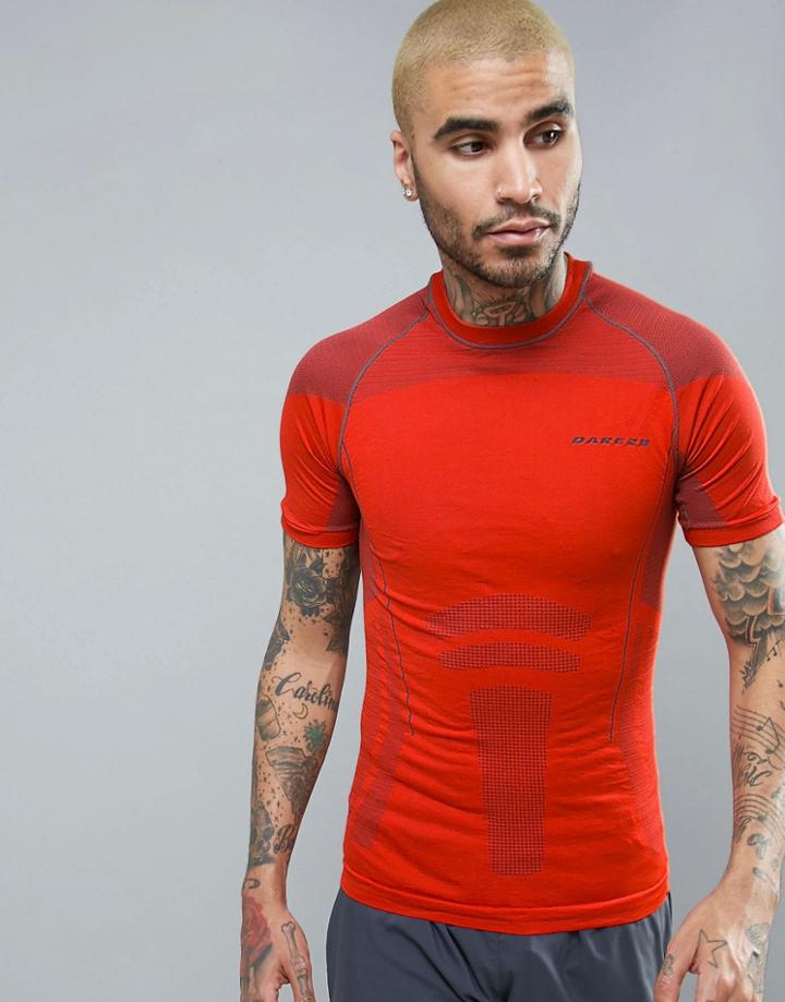 Dare 2b Astute Body Mapped Running Top - Red