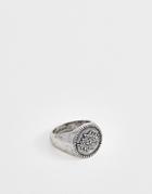 Classics 77 Engraved Signet Ring In Silver - Silver