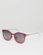Tommy Hilfiger Th 1399/s Round Sunglasses In Pink - Pink