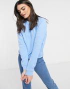 Jack Wills Astbury Raglan Crew Sweatshirt In Sky Blue-blues