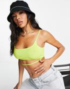 Asos Design Canvas Bucket Hat With Rhinestone Trim In Black