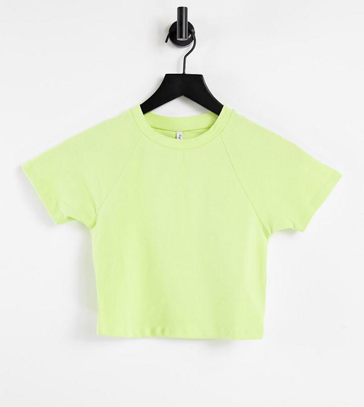 Asyou Fitted T-shirt In Bright Yellow - Part Of A Set