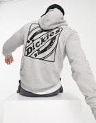 Dickies Fnb Box Print Hoodie In Gray-grey