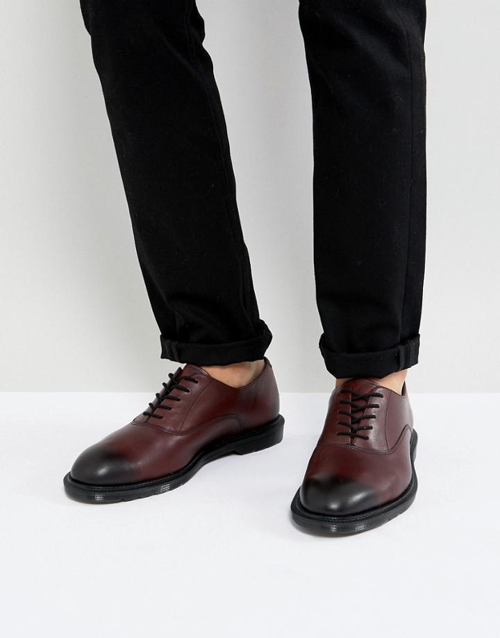 Dr Martens Fawkes Temperley Boots In Cherry Red - Red