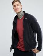 The North Face Glacier Full Zip Fleece In Black - Black