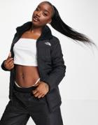 The North Face Mossbud Insulated Reversible Jacket In Black