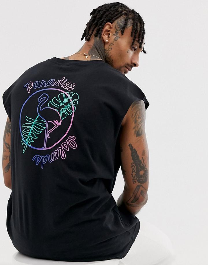 Another Influence Paradise Back Print Tank