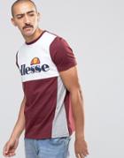 Ellesse Block T-shirt - Red