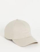 Mennace Cap In Gray With Logo-grey