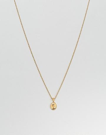 Mister Gladiator Necklace In Gold - Gold