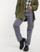 Weekday Rowe Straight Leg Jeans In Standard Gray-grey