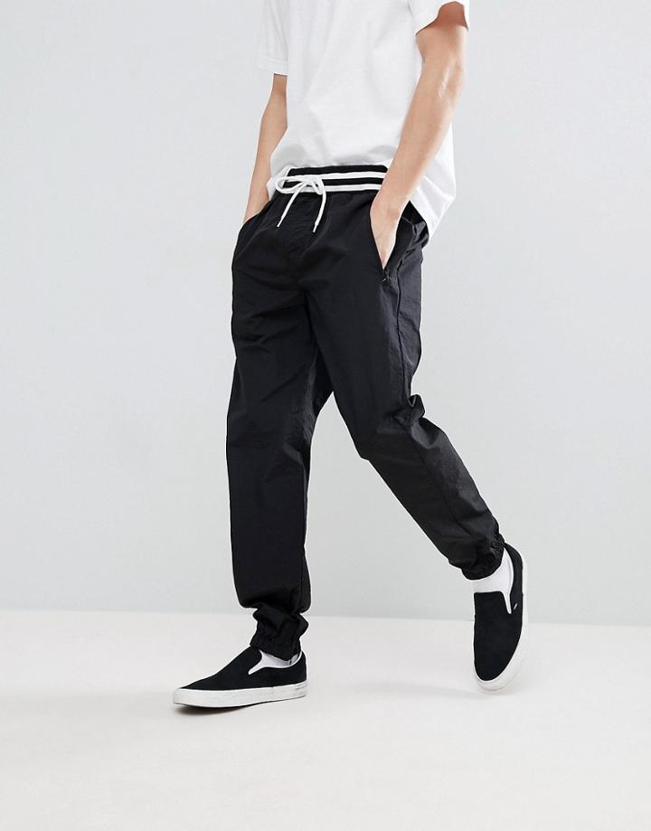 Primitive Joggers In Crepe - Black
