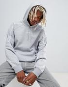 Adidas Originals Eqt Outline Hoodie In Gray Dh5217 - Gray