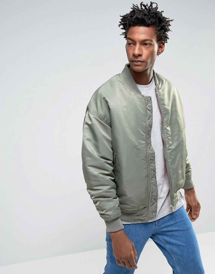 Weekday Big Bomber - Green