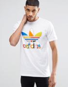 Adidas Originals Fresh Trefoil T-shirt Az1090 - White