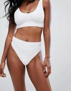Zulu & Zephyr Etheral White Bikini Bottom - White
