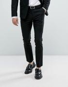 New Look Skinny Fit Suit Pants In Black - Black