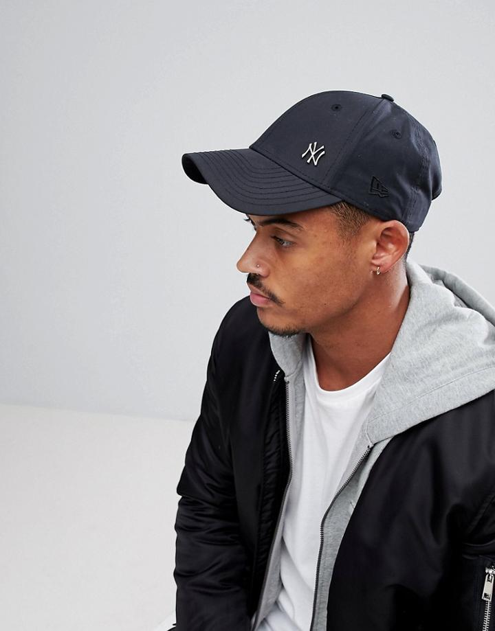 New Era 9forty Flawless Adjustable Cap Ny Yankees - Black