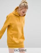 Puma Exclusive To Asos Extreme Oversized Hoodie - Yellow
