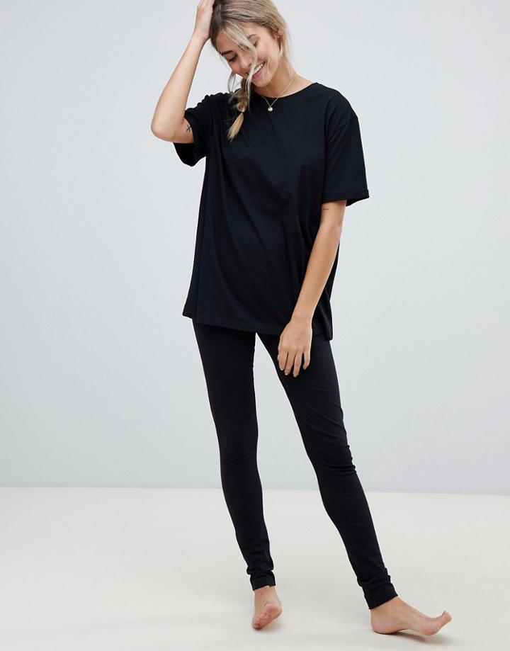 Asos Mix & Match Pyjama Legging - Black